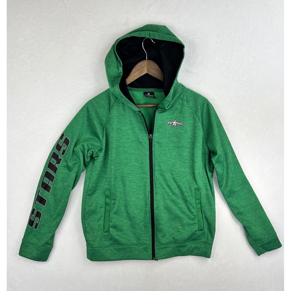 Dallas Stars Youth Boys Kids Sz XL 18-20 Full-Zip Track Jacket NHL Hockey